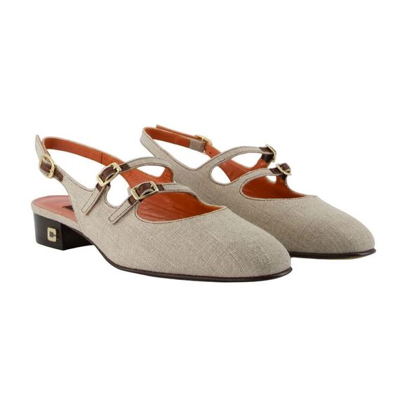 Peche Sandals - Carel - Canvas - Beige - Picture 2 of 2